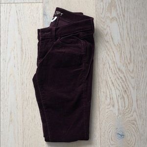 Loft skinny corduroy pants